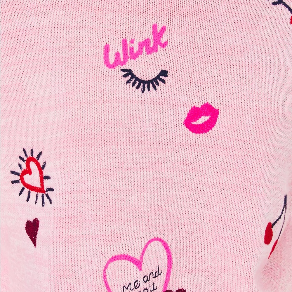 Lilly Pulitzer Valentine’s Day sweater XS 🎉HPx2🎉 - Picture 4 of 9